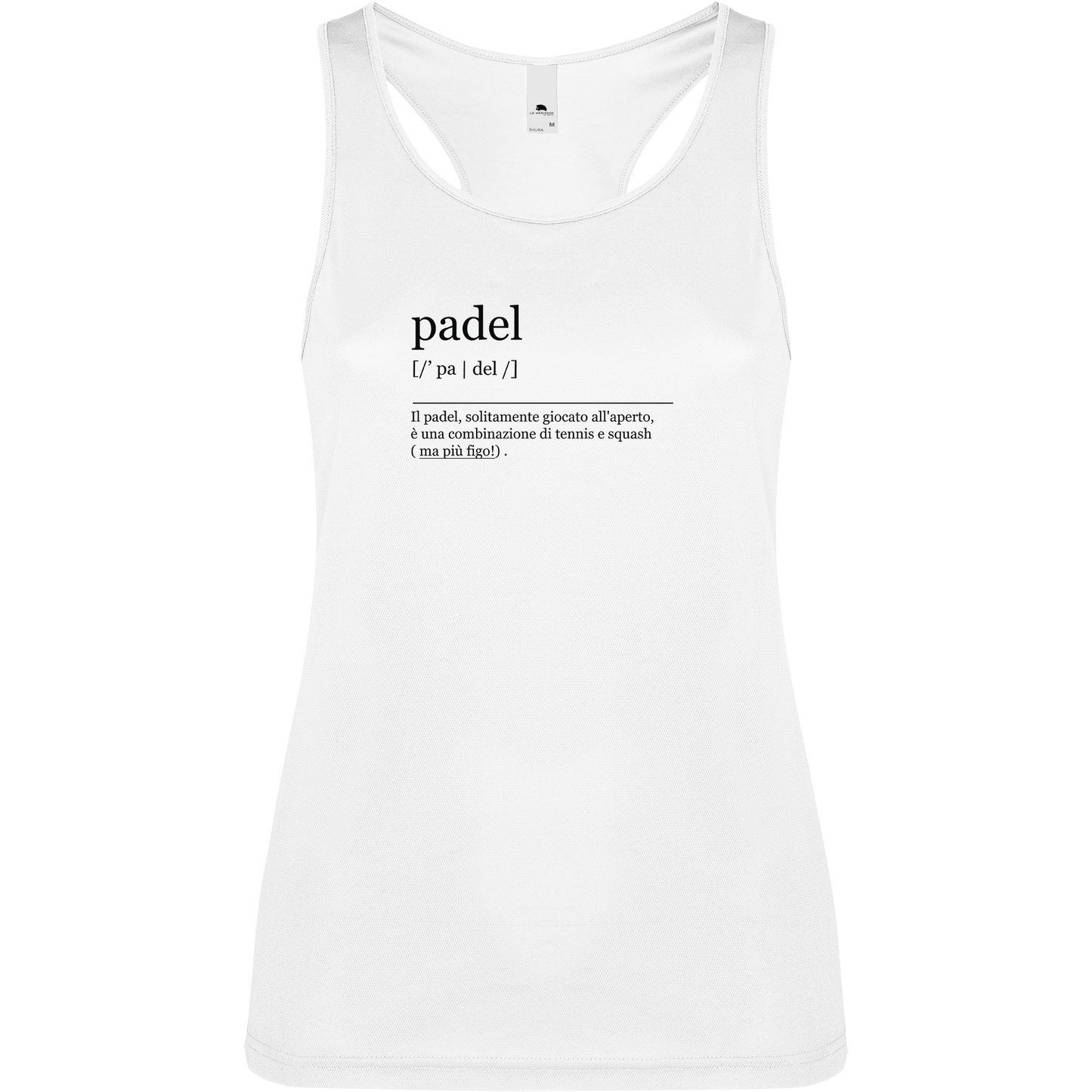 Canottiera Tecnica Donna - Padel dizionario