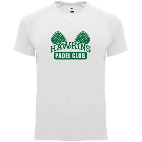 maglietta tecnica - hawkins padel club personalizzabile