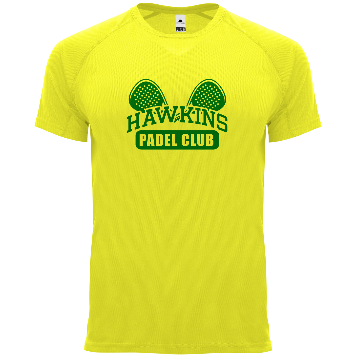 maglietta tecnica - hawkins padel club personalizzabile