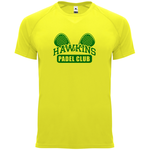 maglietta tecnica - hawkins padel club personalizzabile