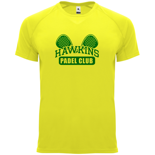 maglietta tecnica - hawkins padel club personalizzabile