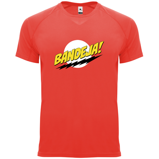 maglietta tecnica -padel bandeja bazinga personalizzabile