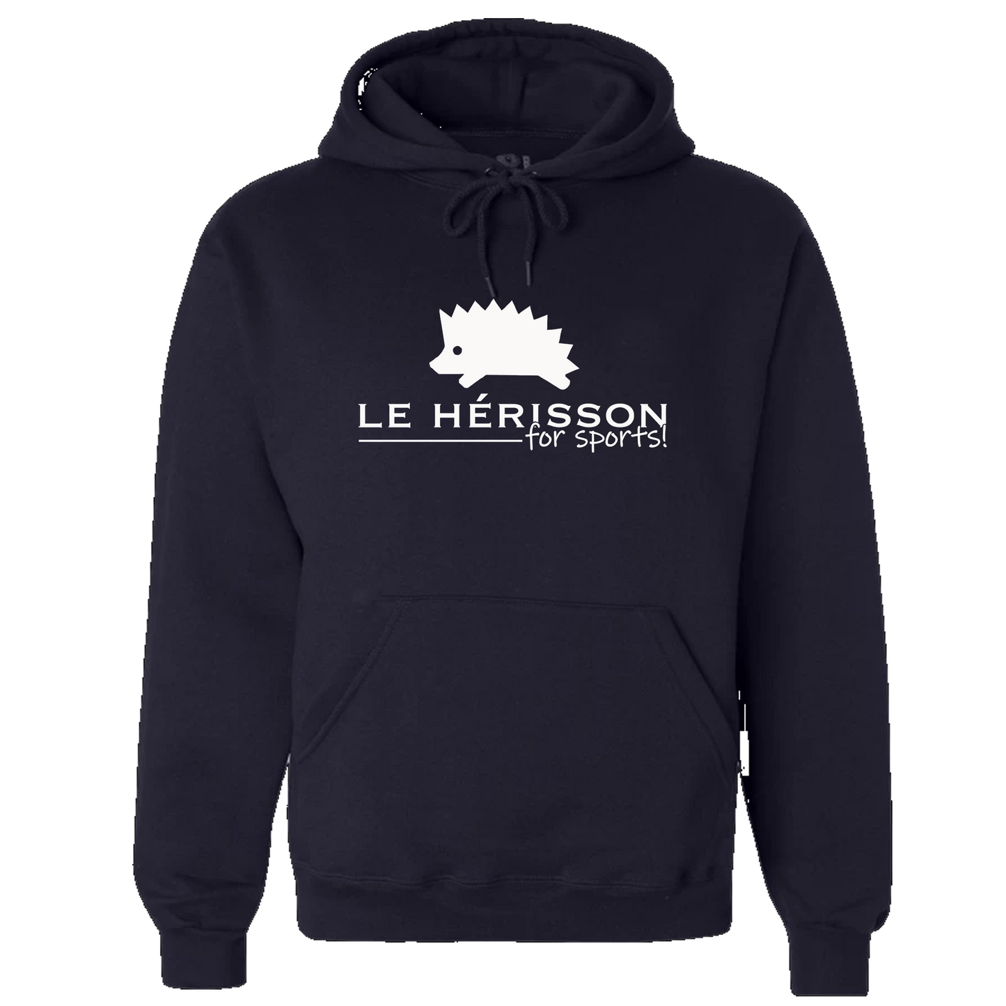 Felpa con Cappuccio - Le Hérisson Classic Big Logo Uomo/Donna/Bambino personalizzabile
