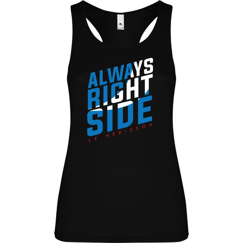 Canottiera Tecnica Donna- Always Right Side personalizzabile