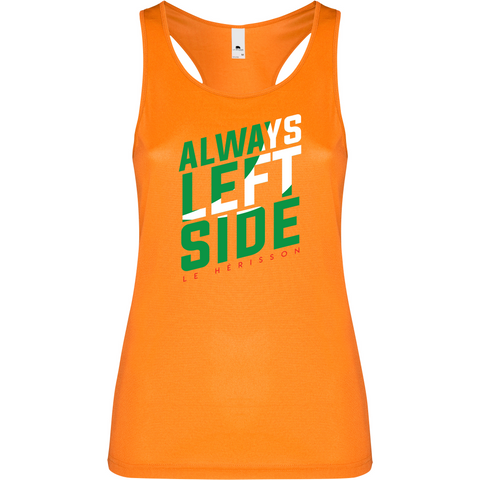 Canottiera Tecnica Donna- Always Left Side personalizzabile