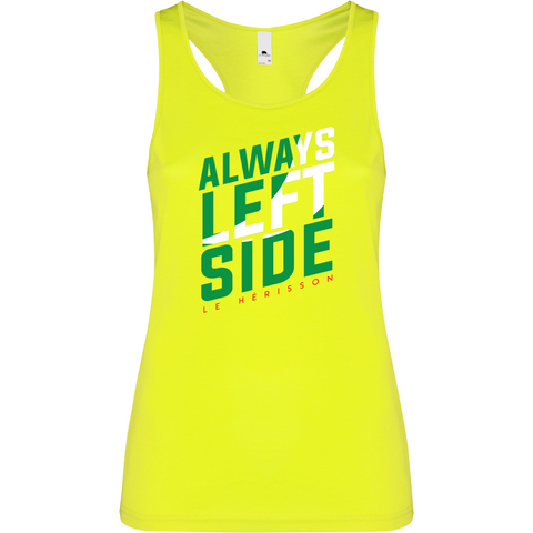 Canottiera Tecnica Donna- Always Left Side personalizzabile