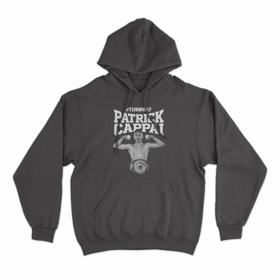 Felpa cappuccio Official Merchandising Patrick Cappai - Boxe Winner Foto #teampaky