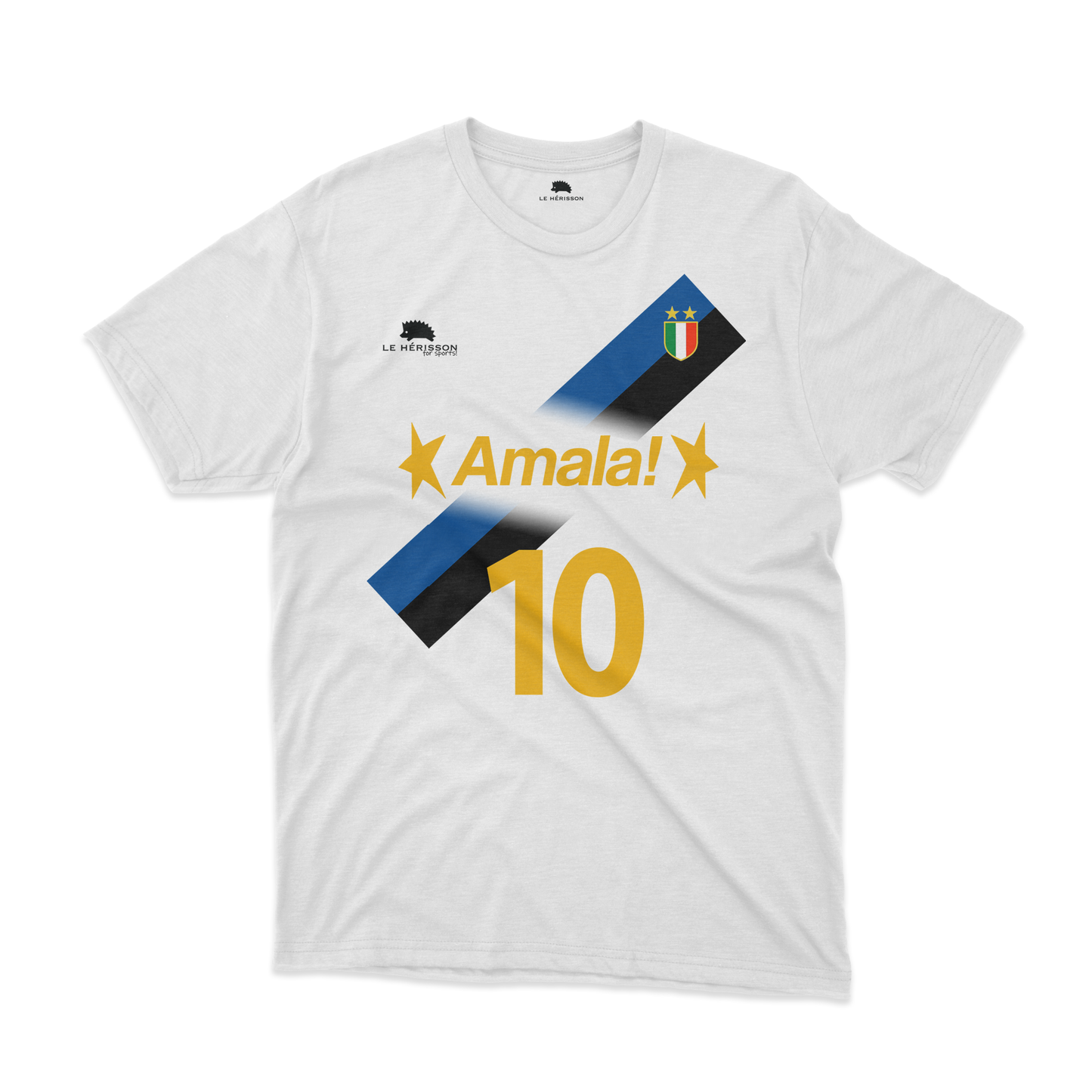 Maglietta Calcio Serie A - Celebrativa Neroazzurri Milano Neroazzurra Cotone o Tecnica Unisex