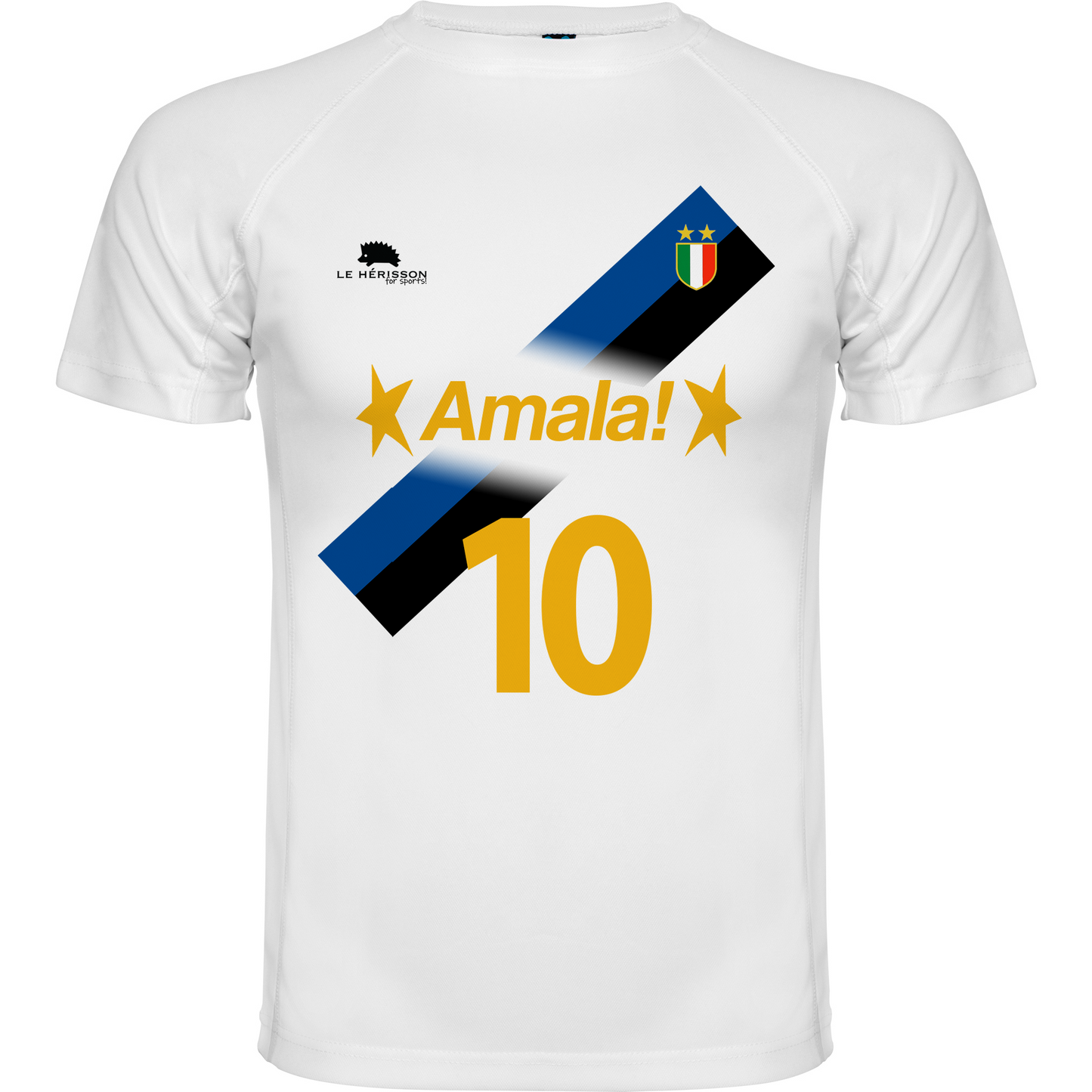 Maglietta Calcio Serie A - Celebrativa Neroazzurri Milano Neroazzurra Cotone o Tecnica Unisex