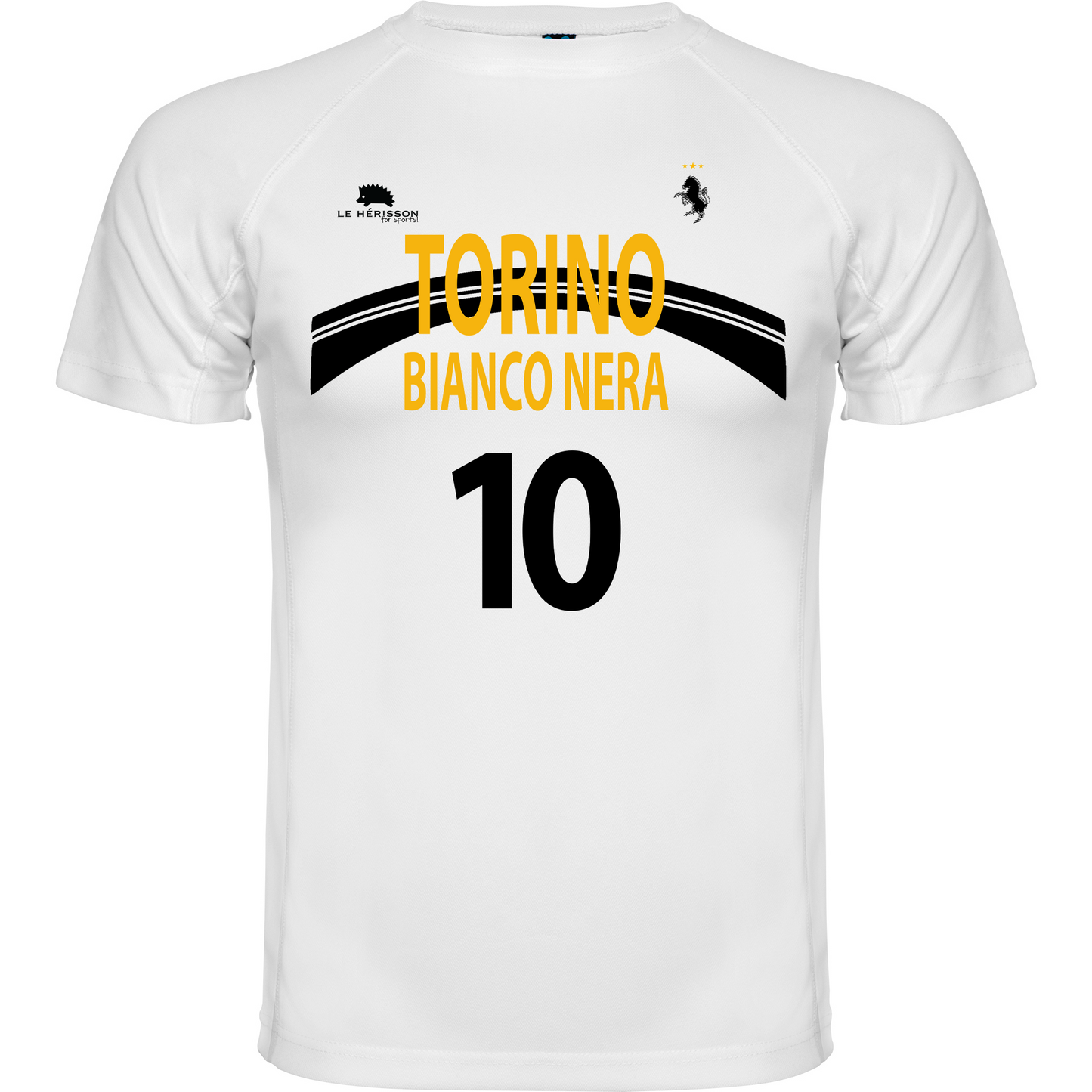 Maglietta Calcio Serie A - Celebrativa Bianconeri Torino Bianconera Cotone o Tecnica Unisex