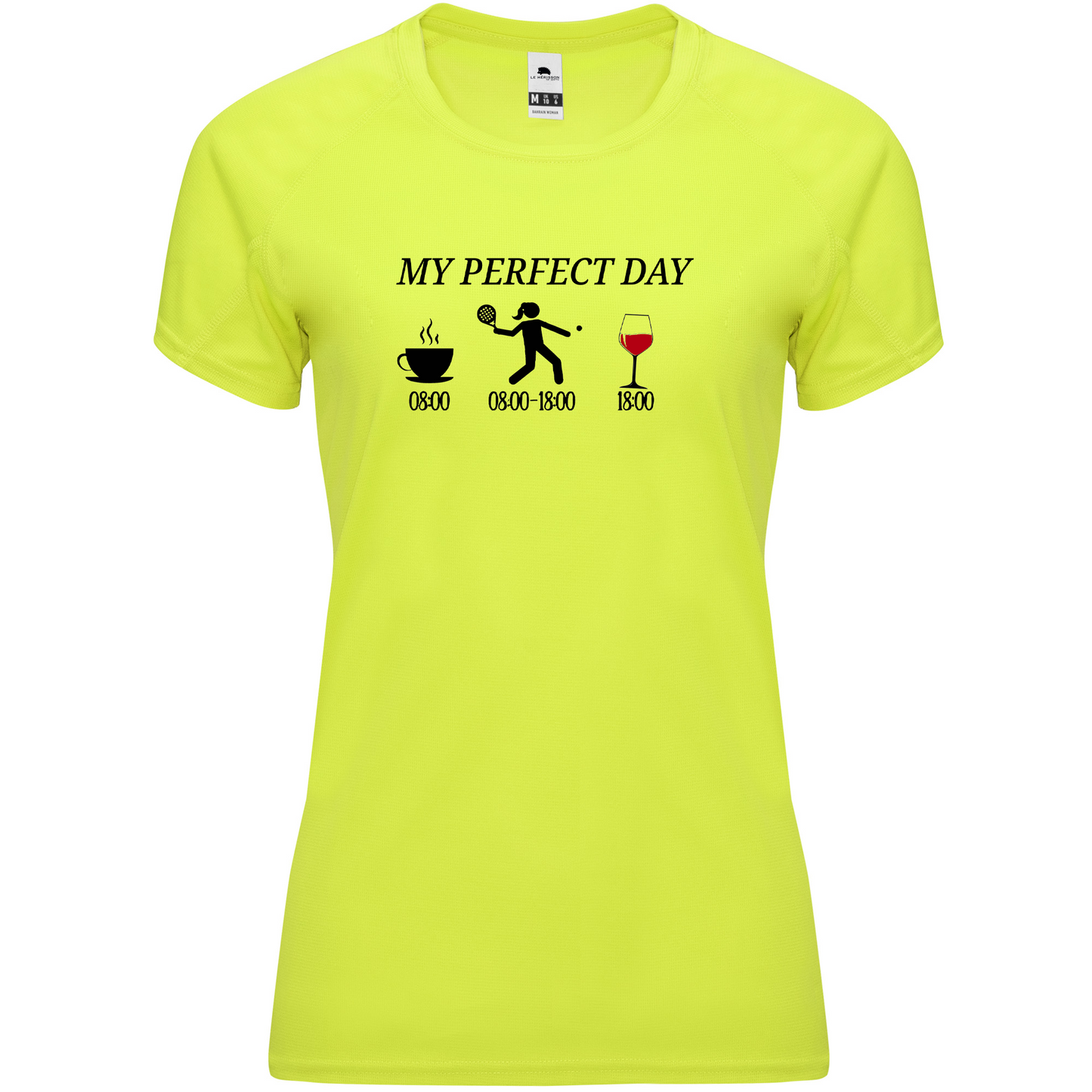 maglietta tecnica- LHB Padel la mia giornata perfetta - my perfect day