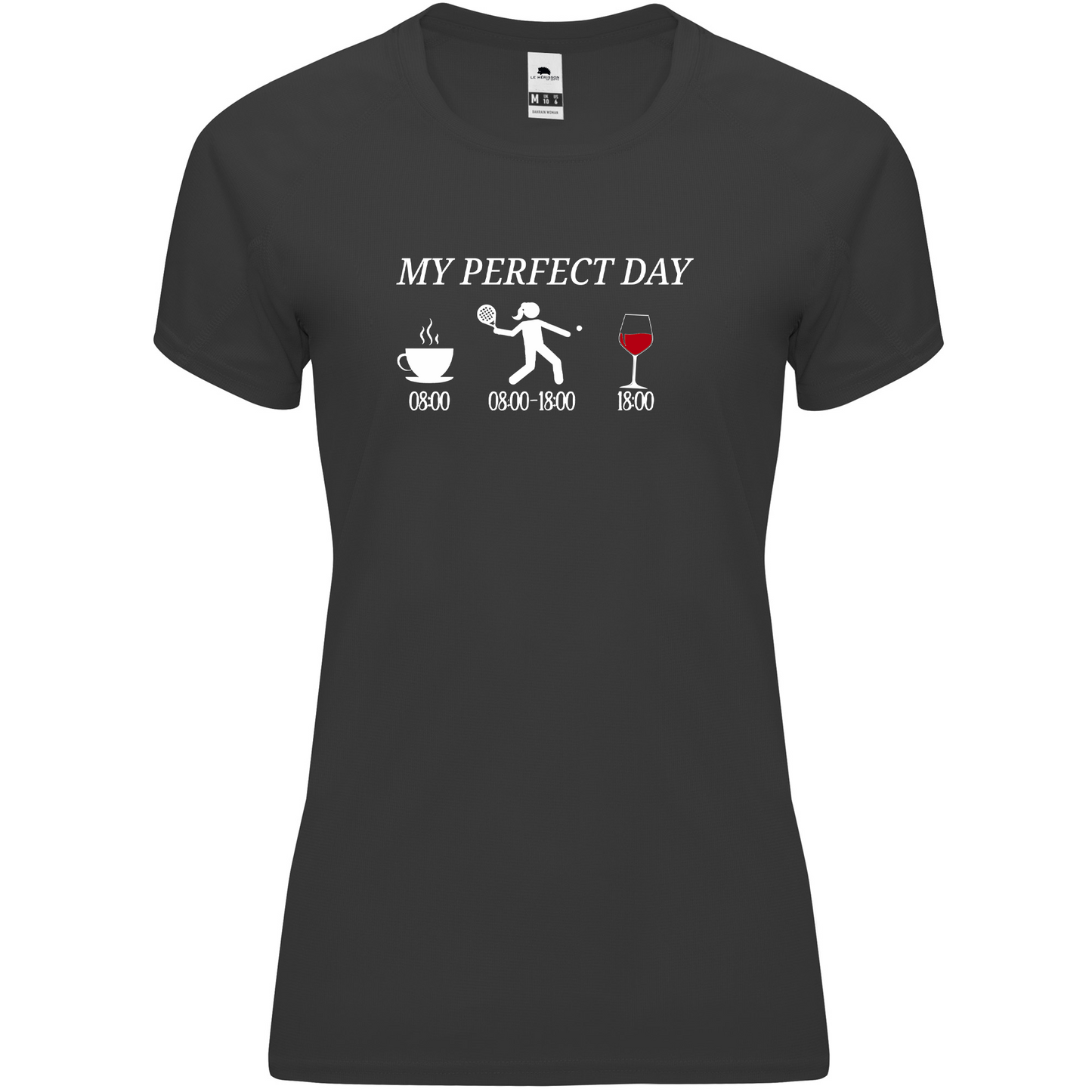 maglietta tecnica- LHB Padel la mia giornata perfetta - my perfect day