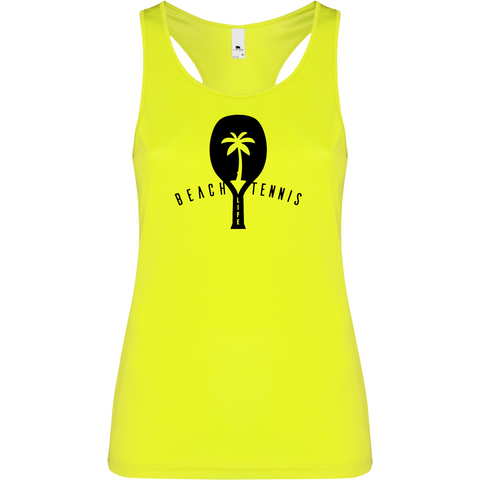Canottiera Tecnica Donna - Beach Tennis life Palma Personalizzazione