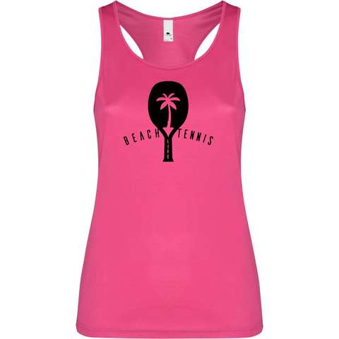 Canottiera Tecnica Donna - Beach Tennis life Palma Personalizzazione