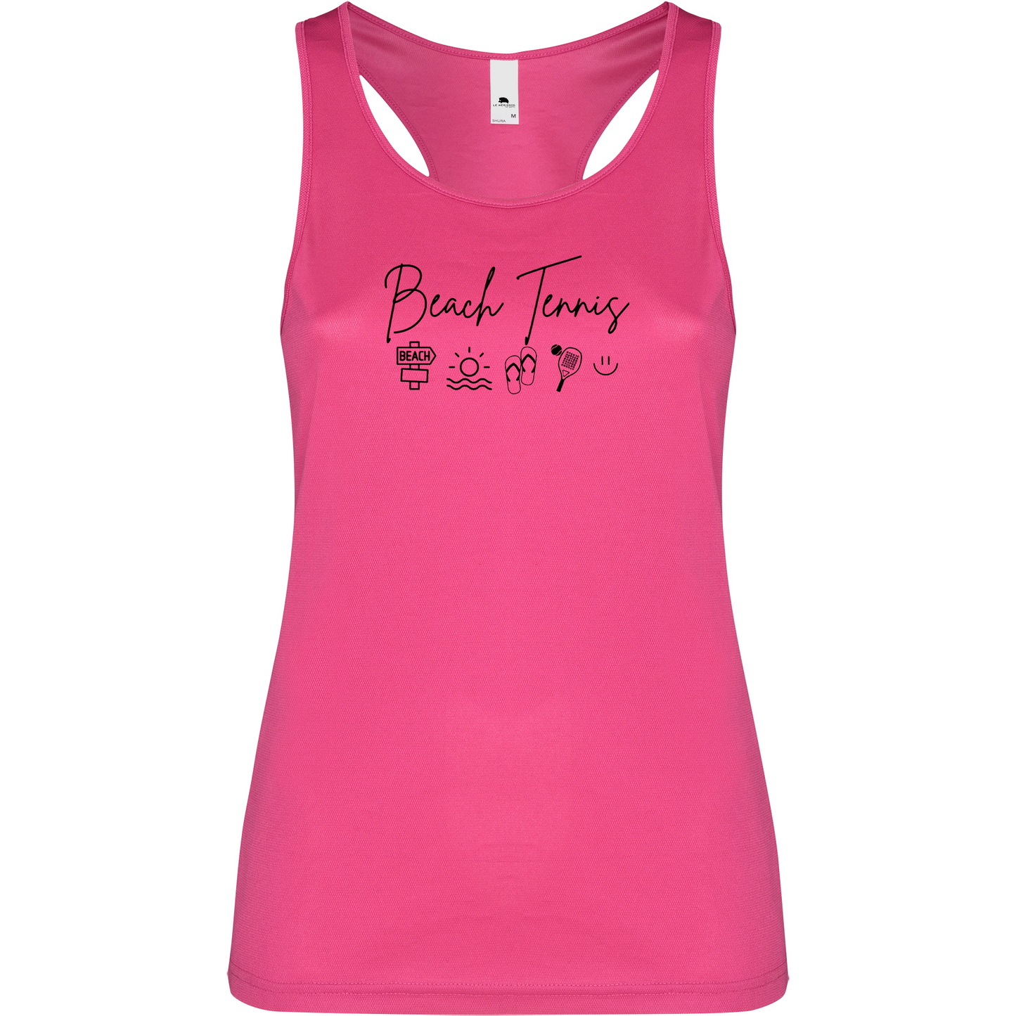 Canottiera Tecnica Donna- Beach Tennis icon Personalizzazione