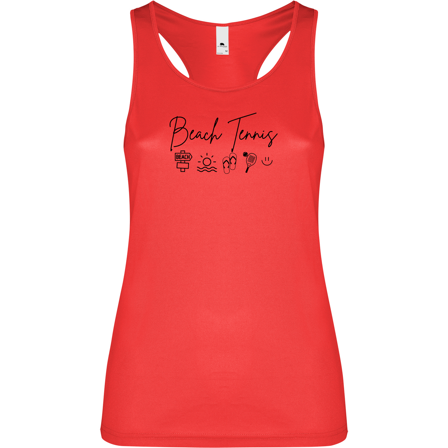 Canottiera Tecnica Donna- Beach Tennis icon Personalizzazione