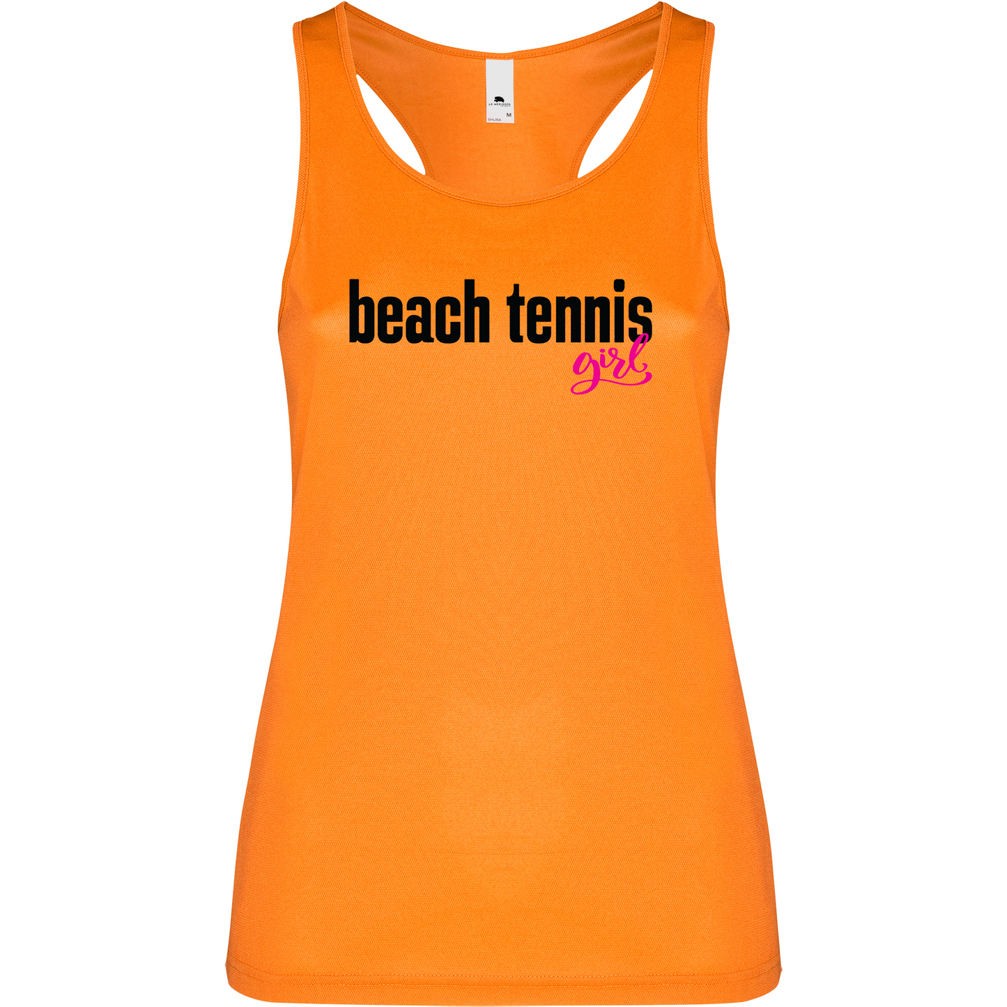 Canottiera Tecnica Donna- Beach Tennis girl Personalizzazione