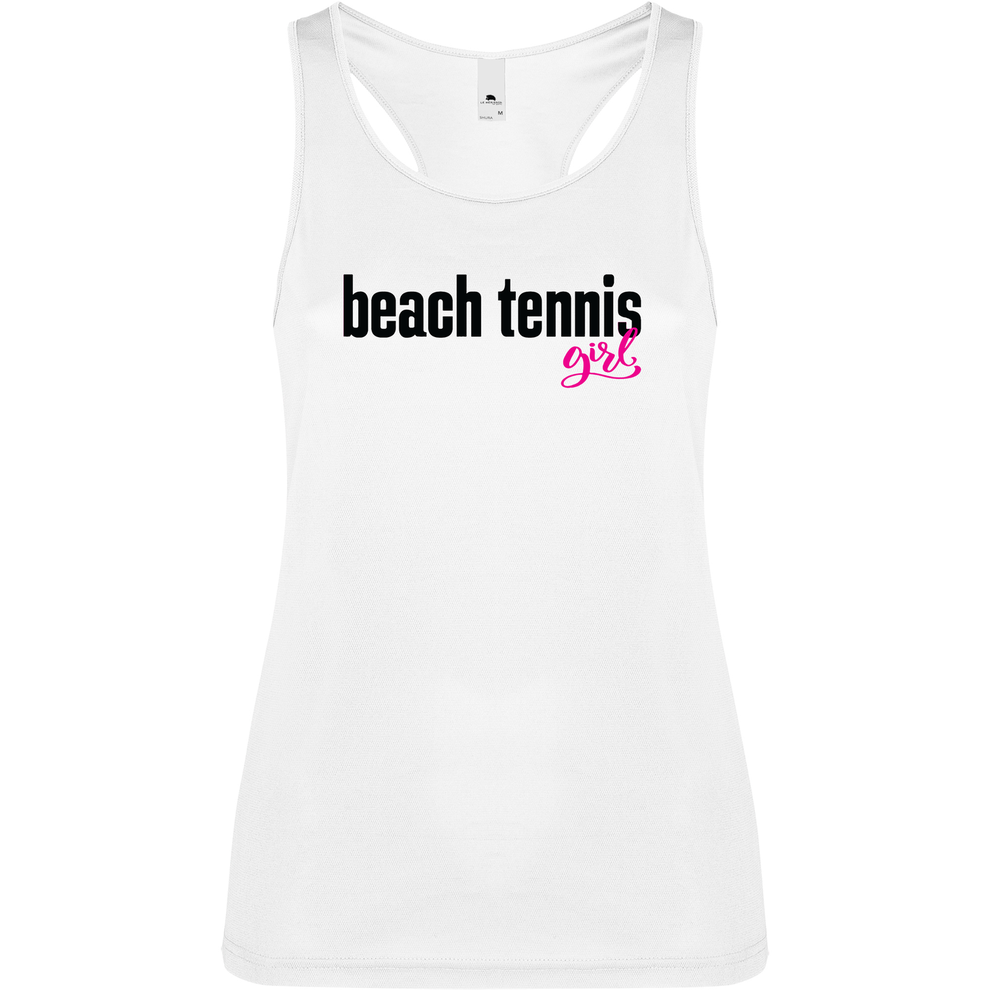 Canottiera Tecnica Donna- Beach Tennis girl Personalizzazione