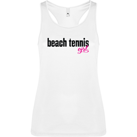 Canottiera Tecnica Donna- Beach Tennis girl Personalizzazione