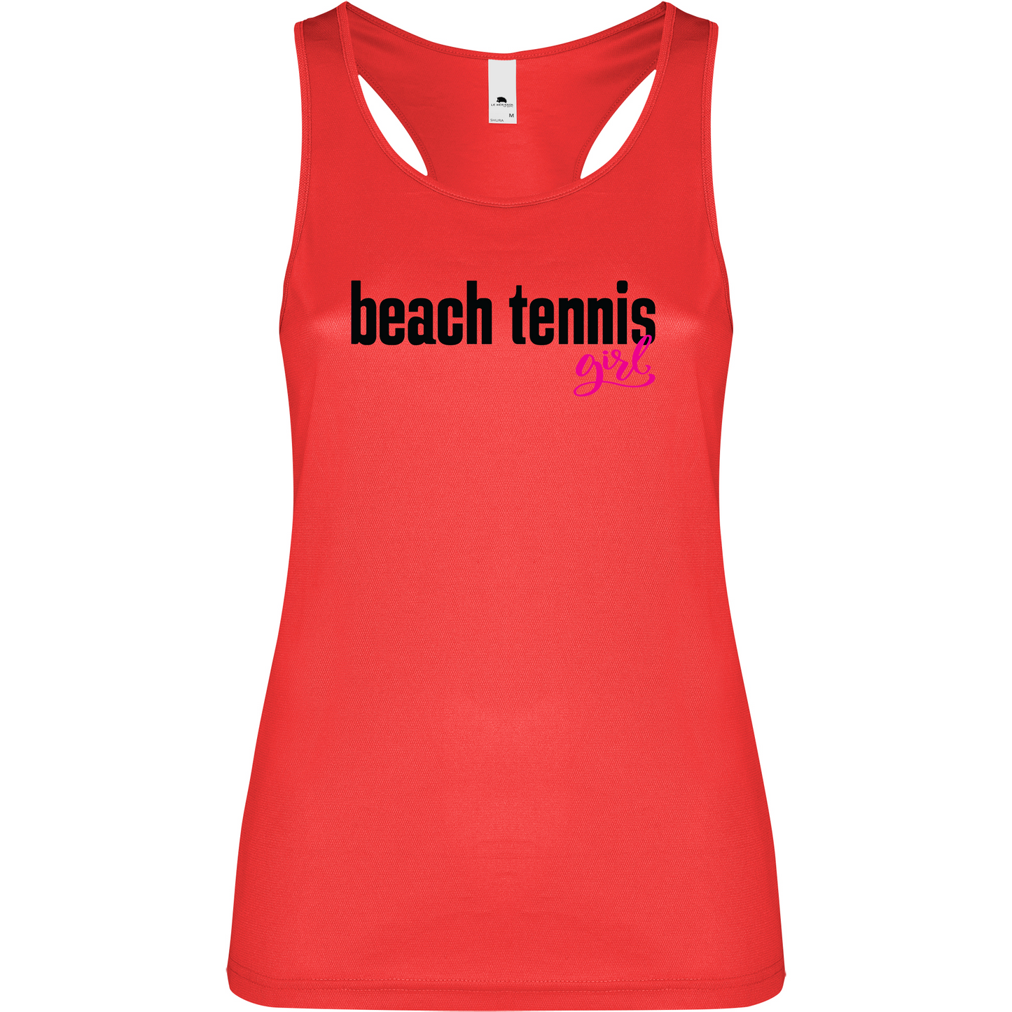 Canottiera Tecnica Donna- Beach Tennis girl Personalizzazione