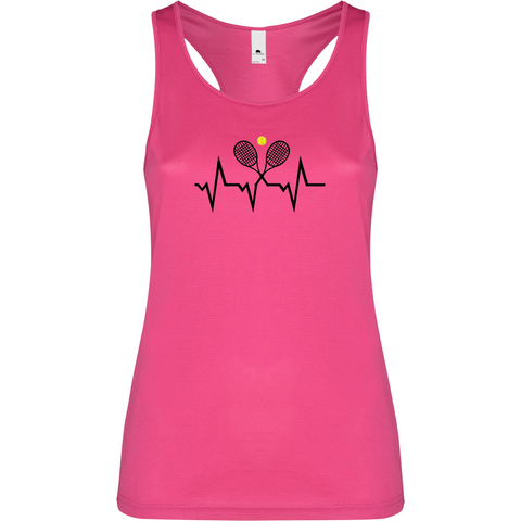 Canottiera Tecnica Donna- Beach Tennis battito Personalizzazione