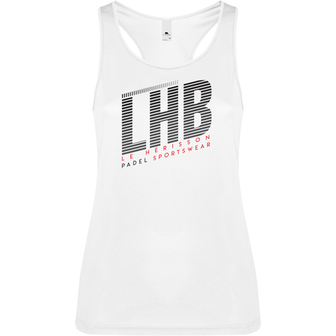 Canottiera Tecnica Donna- LHB Logo Padel Personalizzabile