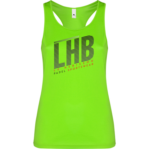 Canottiera Tecnica Donna- LHB Logo Padel Personalizzabile