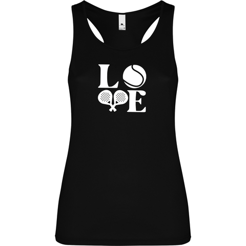 Canottiera Tecnica Donna- Love Padel R Personalizzabile