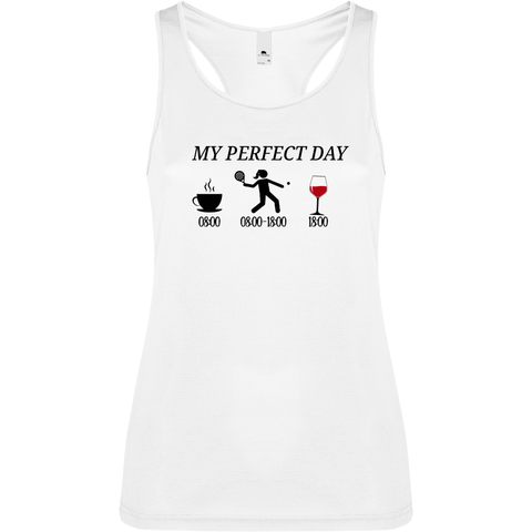 Canottiera Tecnica Donna- My Perfect Day Personalizzazione