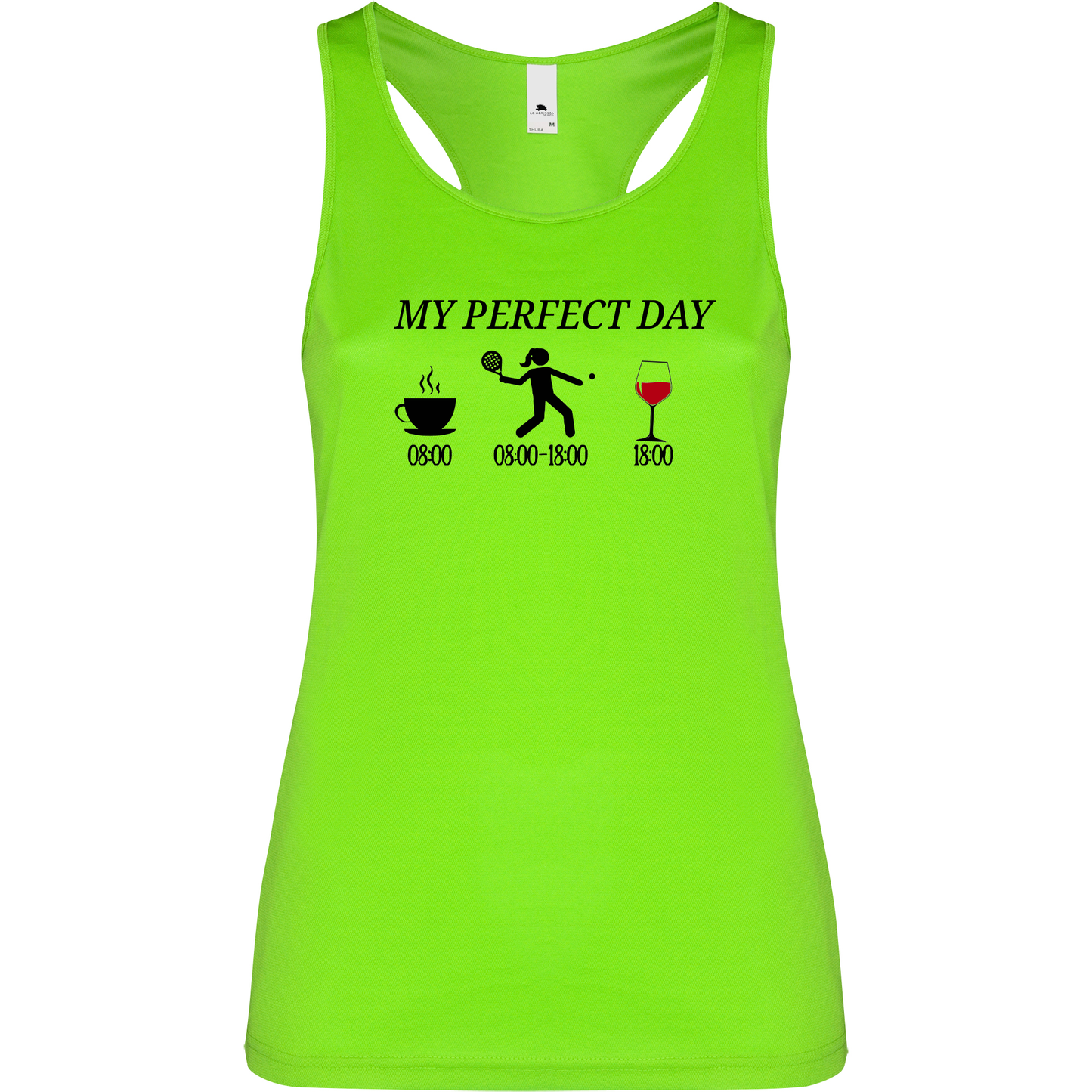 Canottiera Tecnica Donna- My Perfect Day Personalizzazione