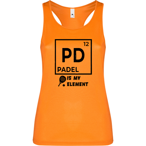 Canottiera Tecnica Donna- Padel Is My Element Personalizzazione