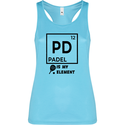 Canottiera Tecnica Donna- Padel Is My Element Personalizzazione
