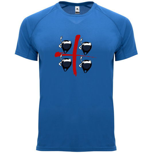 camiseta camiseta- Padel Quattro Mori Cerdeña