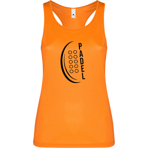 Canottiera Tecnica Donna - Padel racchetta Personalizzazione