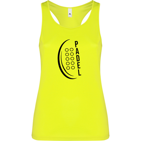 Canottiera Tecnica Donna - Padel racchetta Personalizzazione