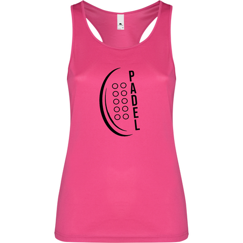 Canottiera Tecnica Donna - Padel racchetta Personalizzazione