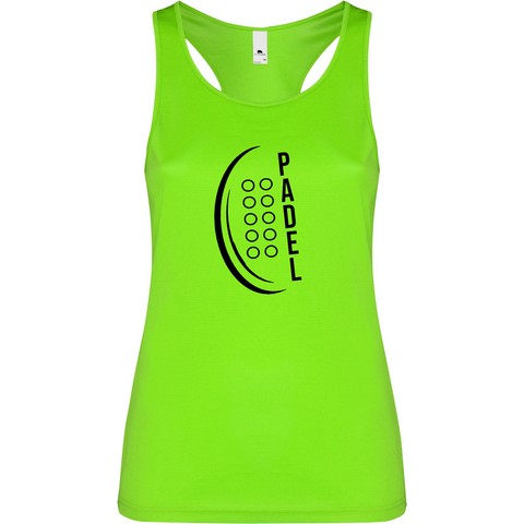 Canottiera Tecnica Donna - Padel racchetta Personalizzazione