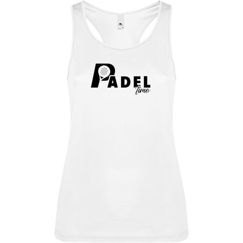 Canottiera Tecnica Donna- Padel Time Personalizzazione