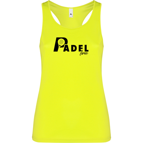 Canottiera Tecnica Donna- Padel Time Personalizzazione