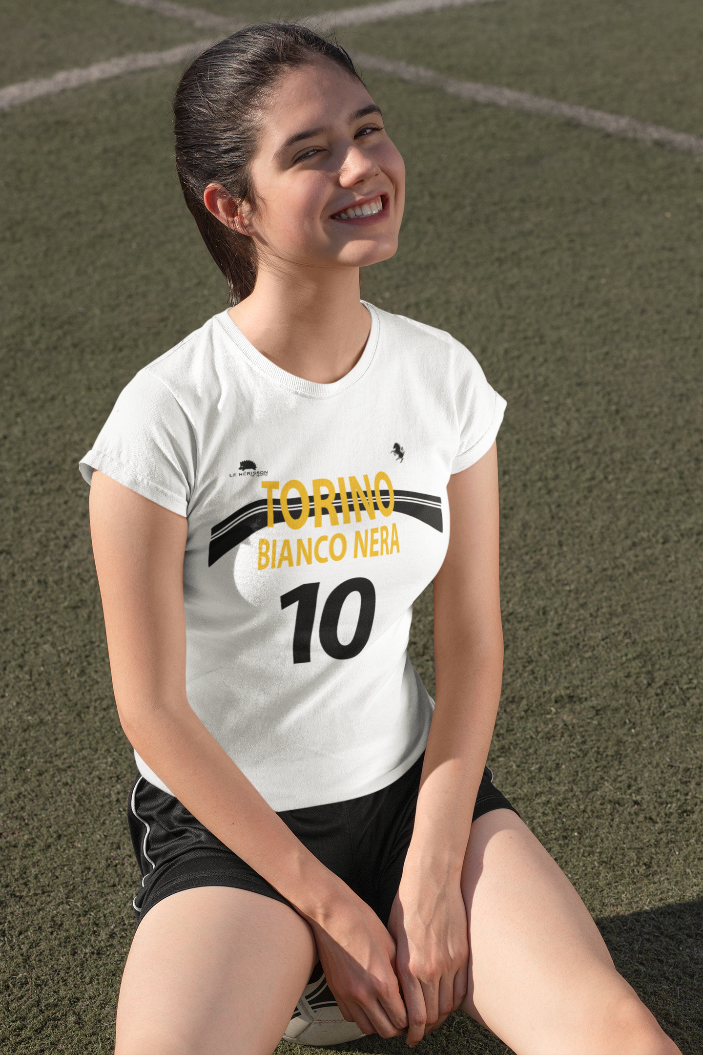 Maglietta Calcio Serie A - Celebrativa Bianconeri Torino Bianconera Cotone o Tecnica Unisex