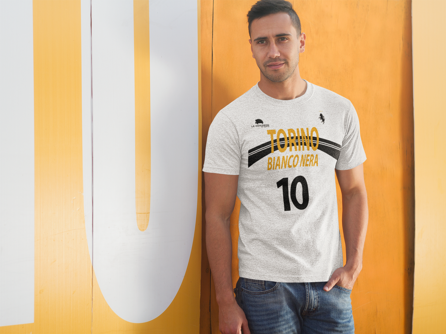 Maglietta Calcio Serie A - Celebrativa Bianconeri Torino Bianconera Cotone o Tecnica Unisex