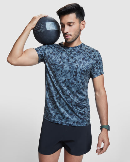 Maglietta tecnica - ASSEN Pixel Le Hérisson Classic Small Logo personalizzabile