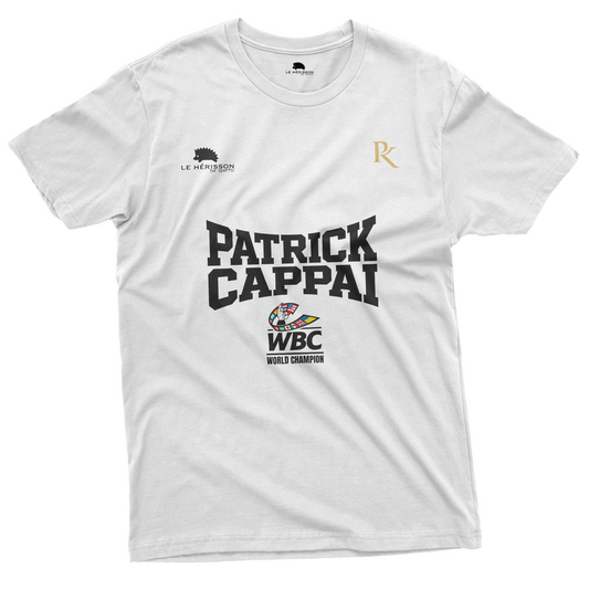 Maglietta Official Merchandising Patrick Cappai - Boxe WBC World Champion