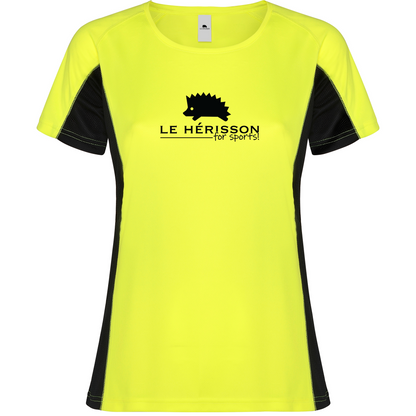 Maglietta Tecnica - Logo Classic Big SHANGHAI Donna  personalizzabile