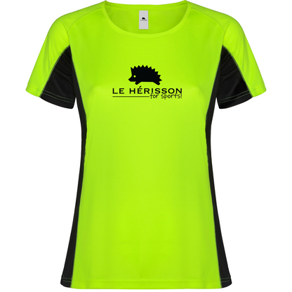 Maglietta Tecnica - Logo Classic Big SHANGHAI Donna  personalizzabile