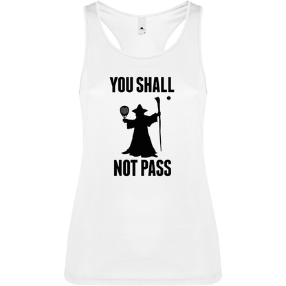 Canottiera Tecnica Donna - Gandalf You shall no pass Padel