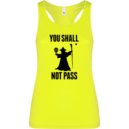 Canottiera Tecnica Donna - Gandalf You shall no pass Padel