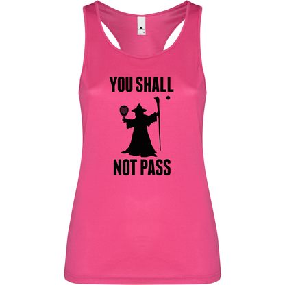 Canottiera Tecnica Donna - Gandalf You shall no pass Padel
