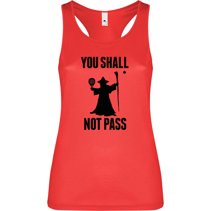 Canottiera Tecnica Donna - Gandalf You shall no pass Padel