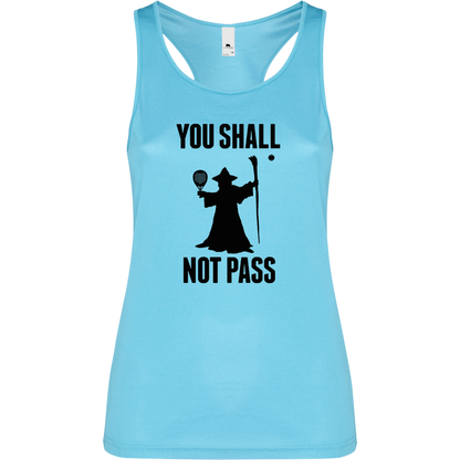 Canottiera Tecnica Donna - Gandalf You shall no pass Padel